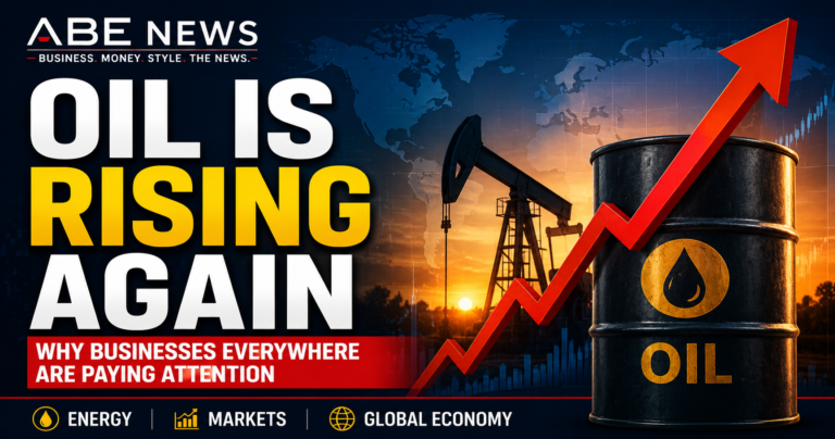 Oil Is Rising Again — Here’s Why Businesses Everywhere Are Paying Attention