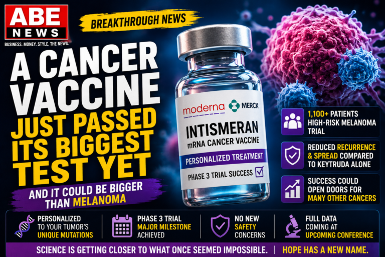 A Cancer Vaccine Just Passed Its Biggest Test Yet — And It Could Be Bigger Than Melanoma