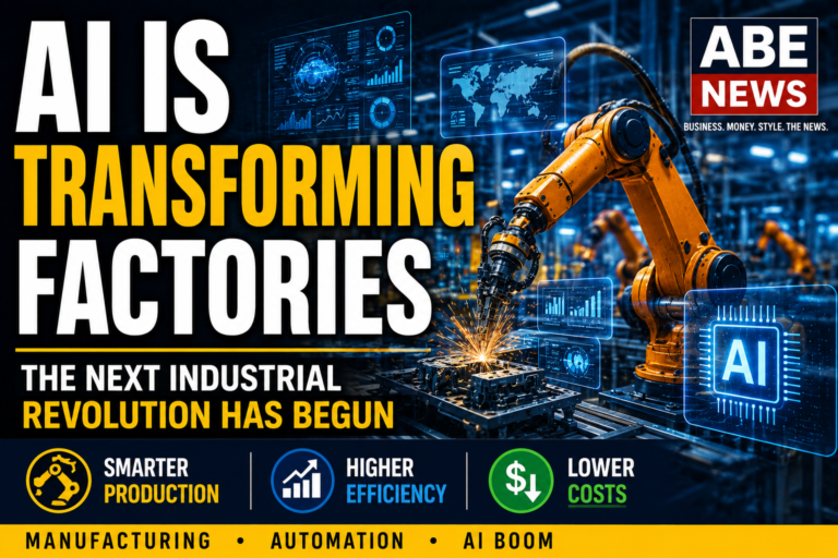 AI Is No Longer Just Writing Code — It’s Transforming Factories