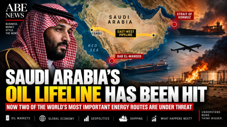 Saudi Arabia’s Oil Lifeline Has Been Hit — Now Two of the World’s Most Important Energy Routes Are Under Threat