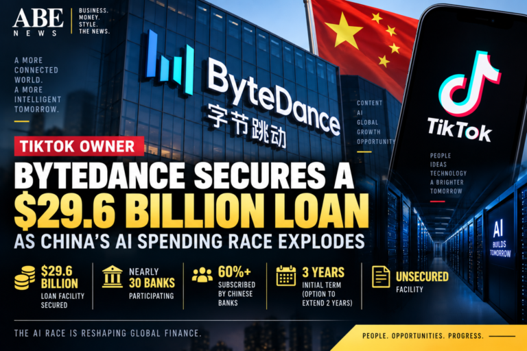 TikTok Owner ByteDance Secures a $29.6 Billion Loan — As China’s AI Spending Race Explodes