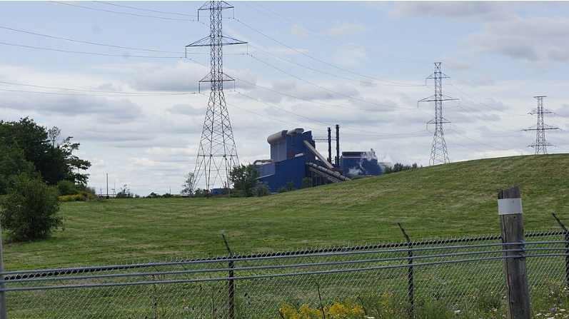 Steel manufacturing facility in Ontario, Canada.