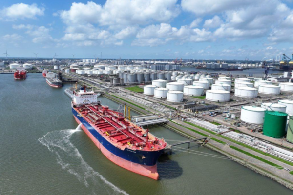 Oil infrastructure illustrating rising global energy prices.