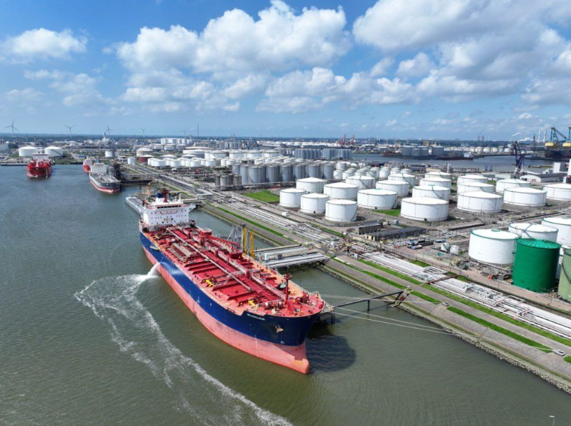 Oil infrastructure illustrating rising global energy prices.