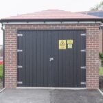 Real electrical substation in Awsworth, England, photographed in May 2026